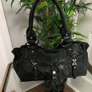 B.Makowsky Leather handbag.